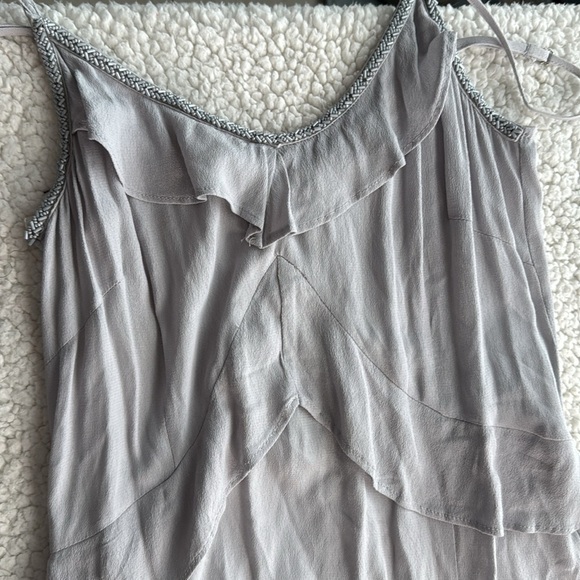 Lovestitch Women's Light Gray Maxi Skirt - Picture 4 of 4